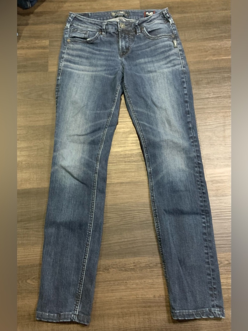 Silver Jeans Medium Blue Skinny Stretch Jeans